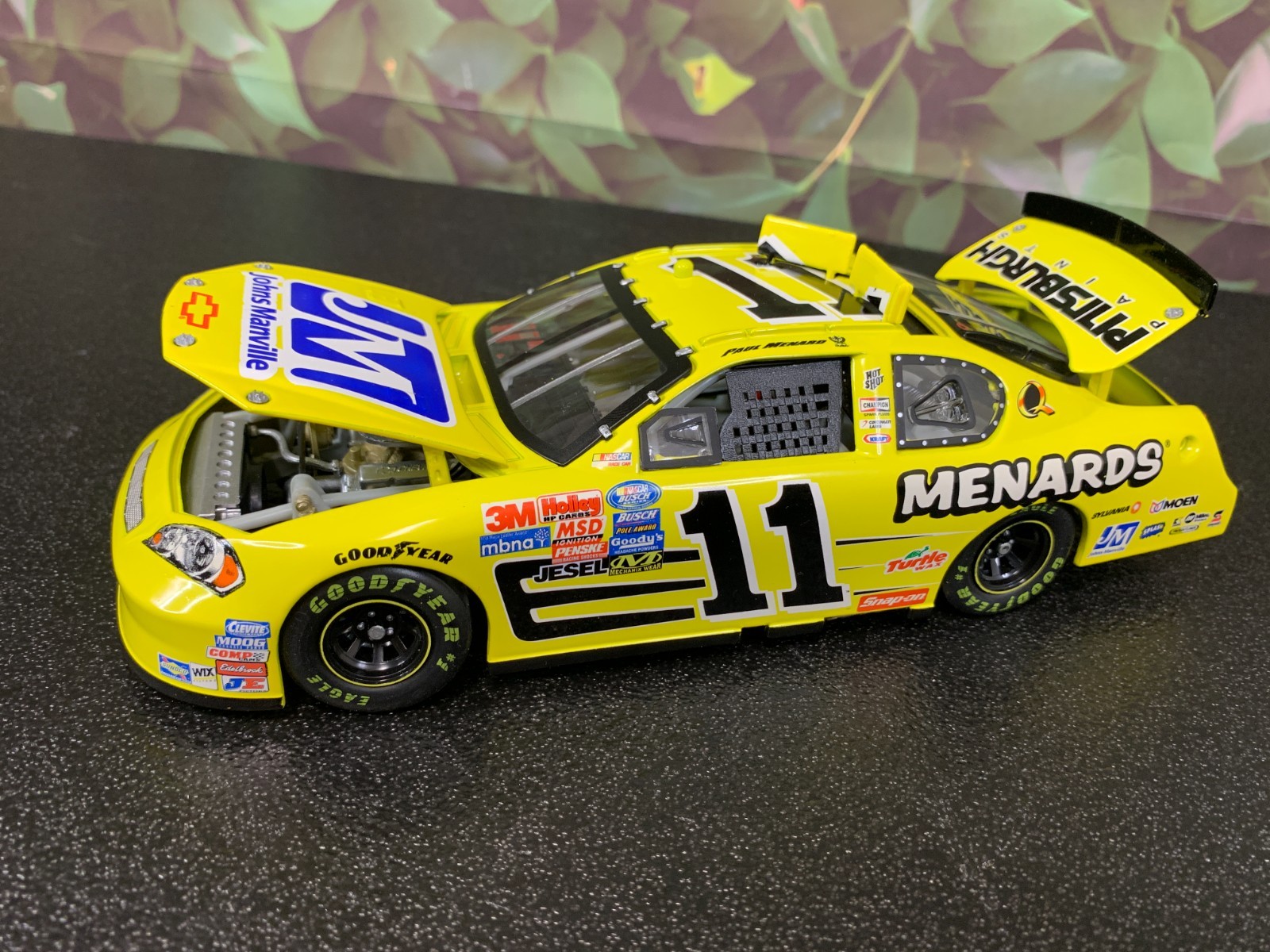 TEAM CALIBER PAUL MENARD #11 2006 JM MENARDS MONTE CARLO SAMPLE UNRELEASED Rare