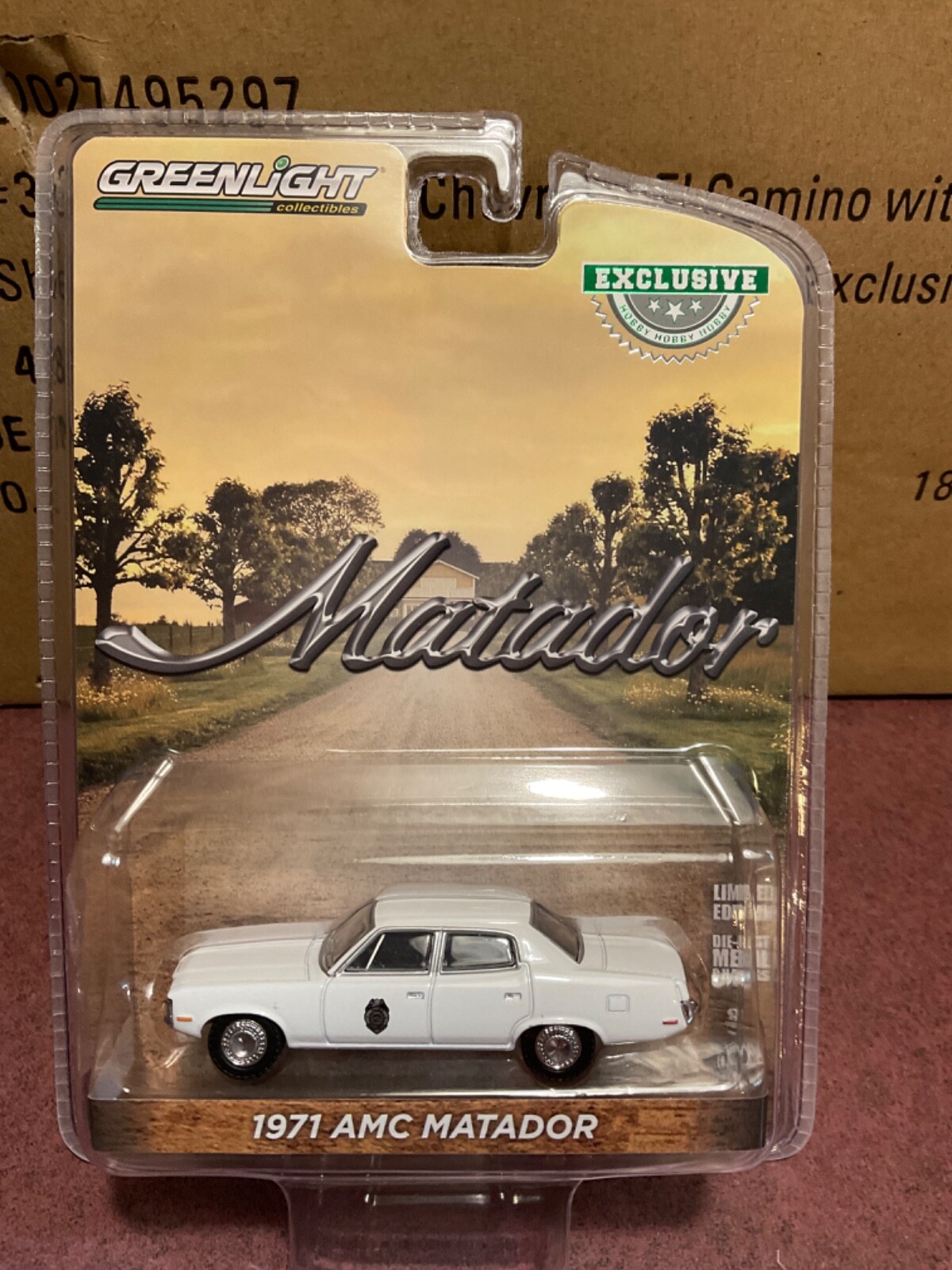 Greenlight Hobby Exclusive 1971 AMC Matador Allied Security