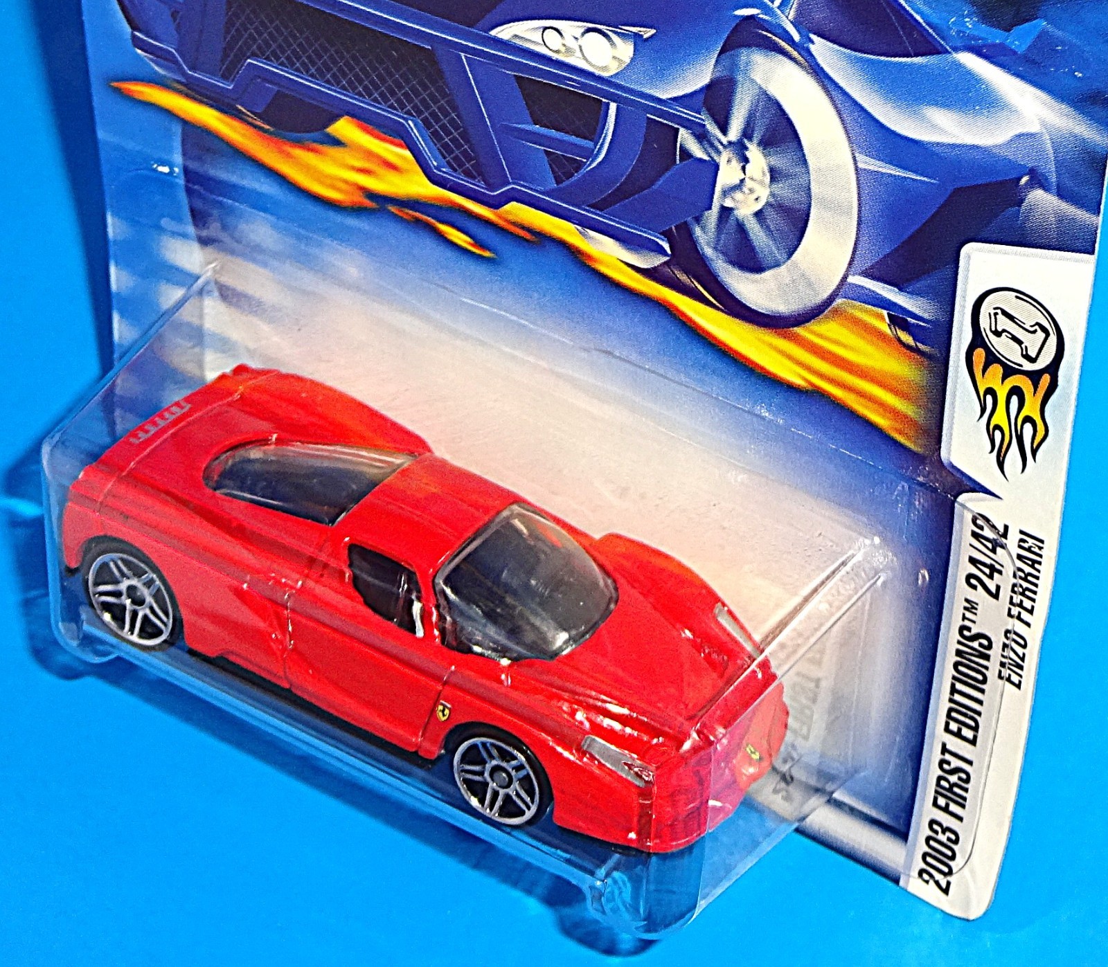 Hot Wheels 2003 First Editions 24/42 #36 Enzo Ferrari Red w/ PR5s