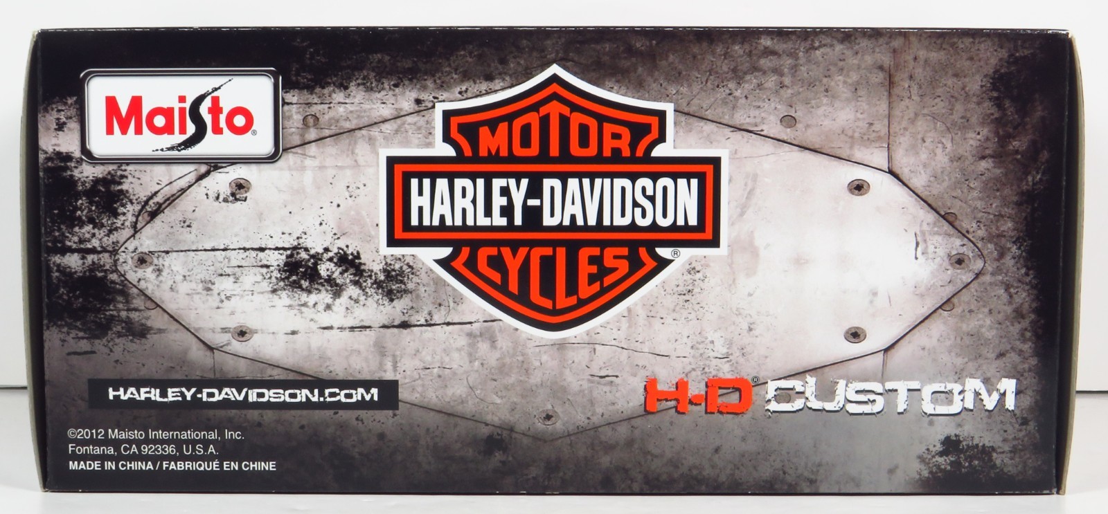 Maisto H-D Custom 2011 Ford Mustang GT Harley Davidson Silver & Black HD 1:24