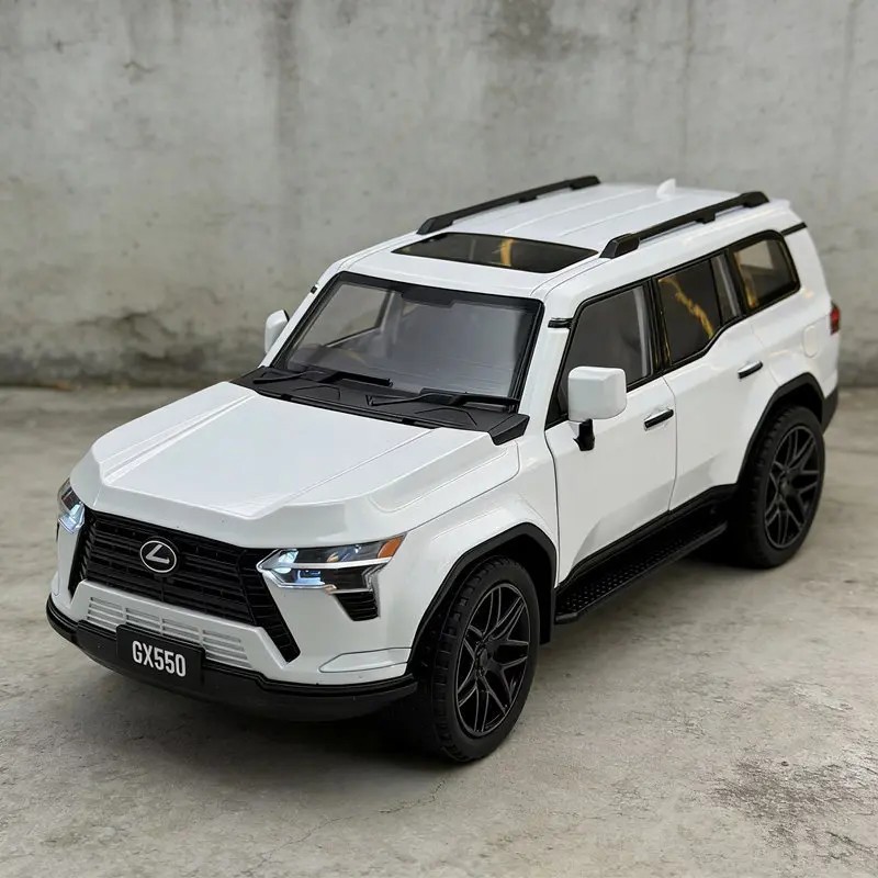 1:24 Lexus GX550 2026 SUV Alloy Luxy Car Model Diecasts Off-road Vehicles Car