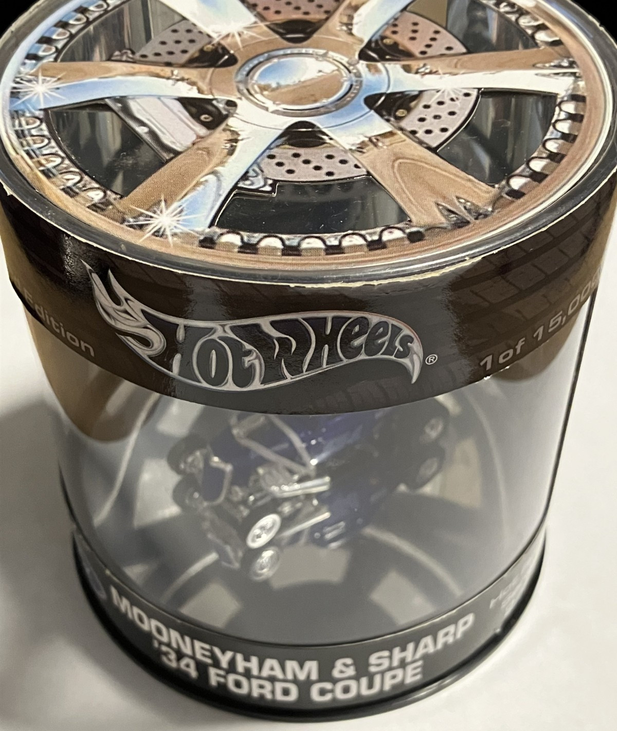 2003 Hot Wheels Oil Can Hot Rod Series Mooneyham & Sharp ’34 Ford Coupe 2 of 4