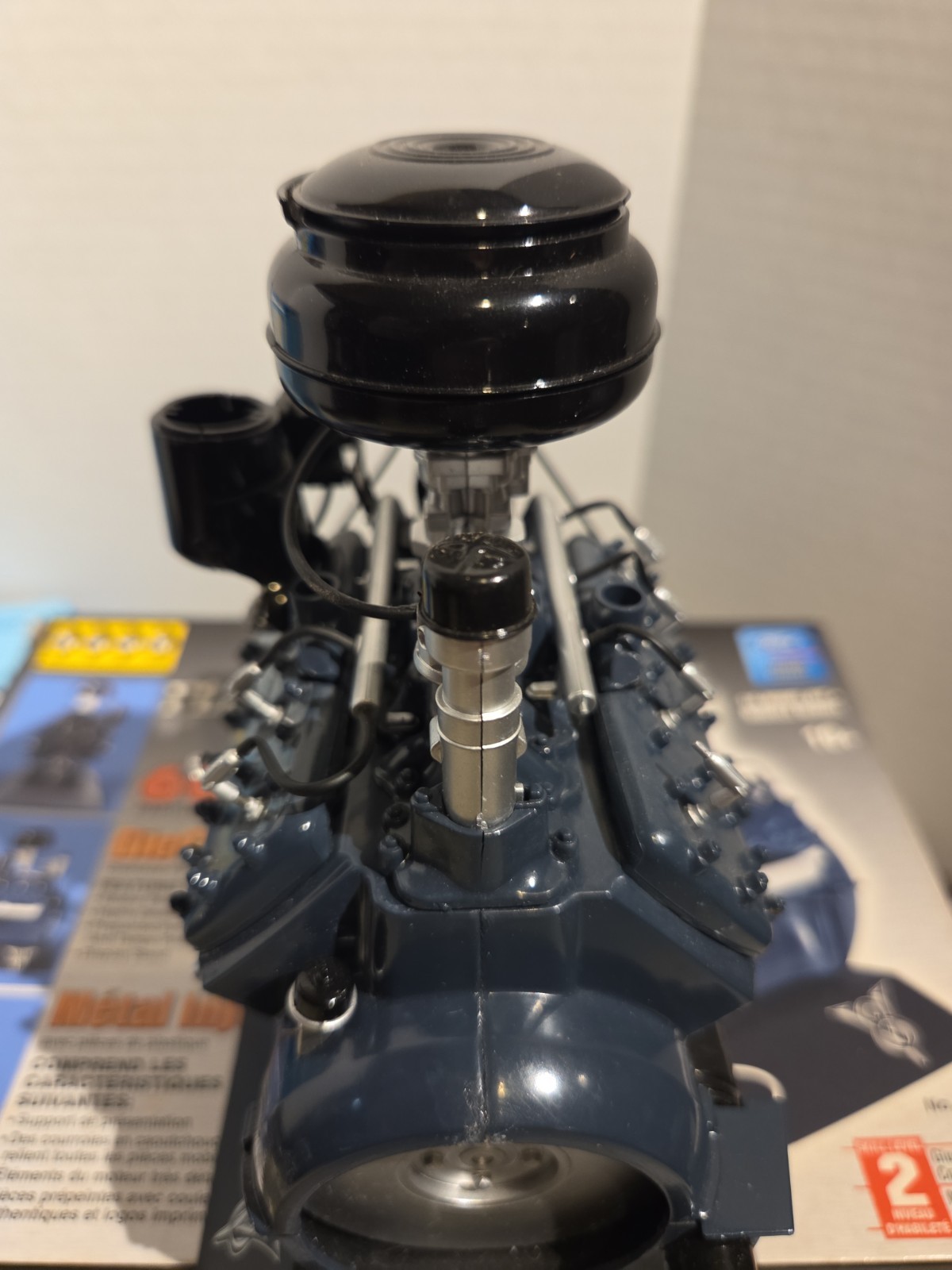 Hawk 1948 Ford Flathead V8 Diecast Engine 1:6 Scale Skill Level 2 Build Clean
