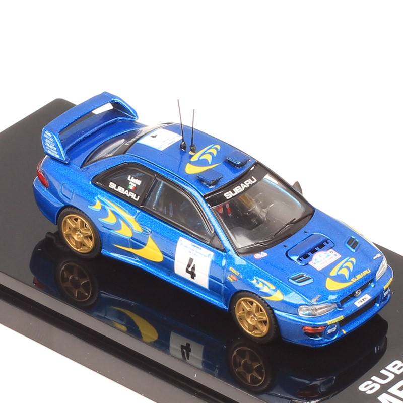 1/64 Scale Subaru Impreza WRC #3 #4 #8 RAC Rally 1997 Model Car Toy Hobby Japan
