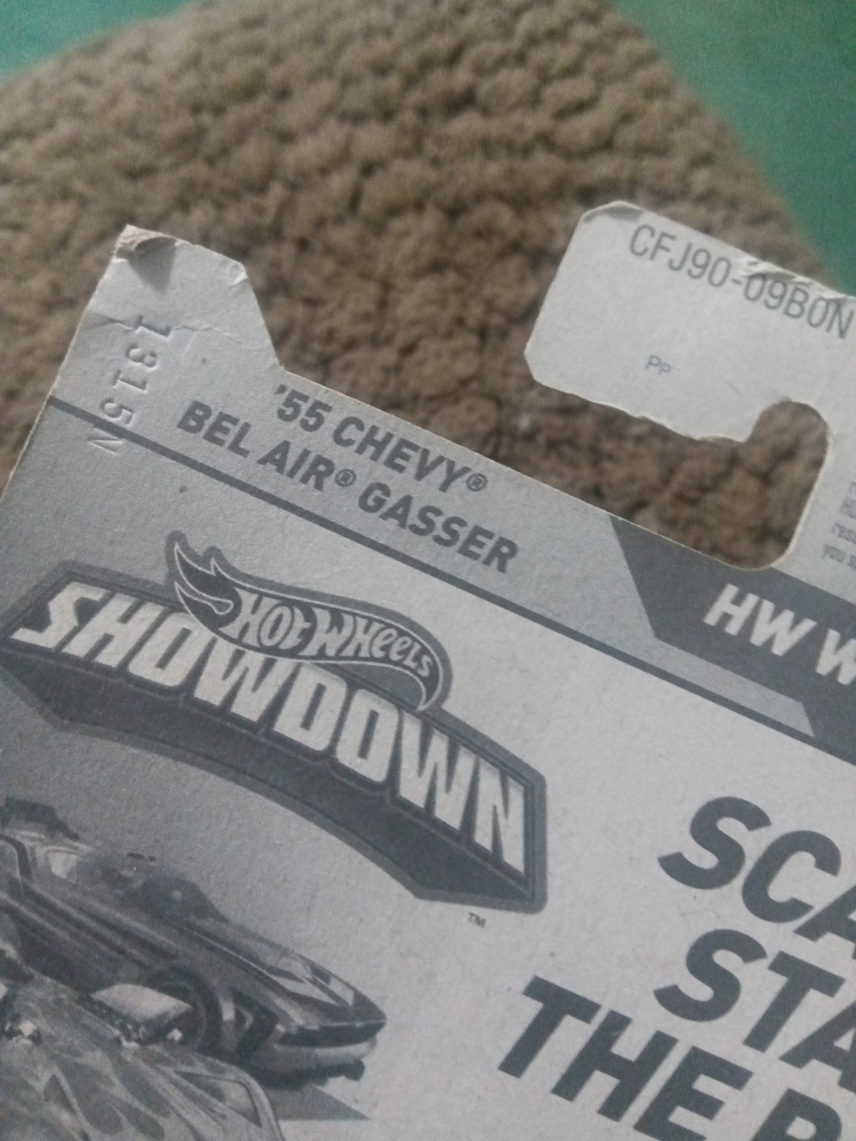 Hot Wheels 2014 HW Workshop ’55 Chevy Bel AIr Gasser #207/250 NOS