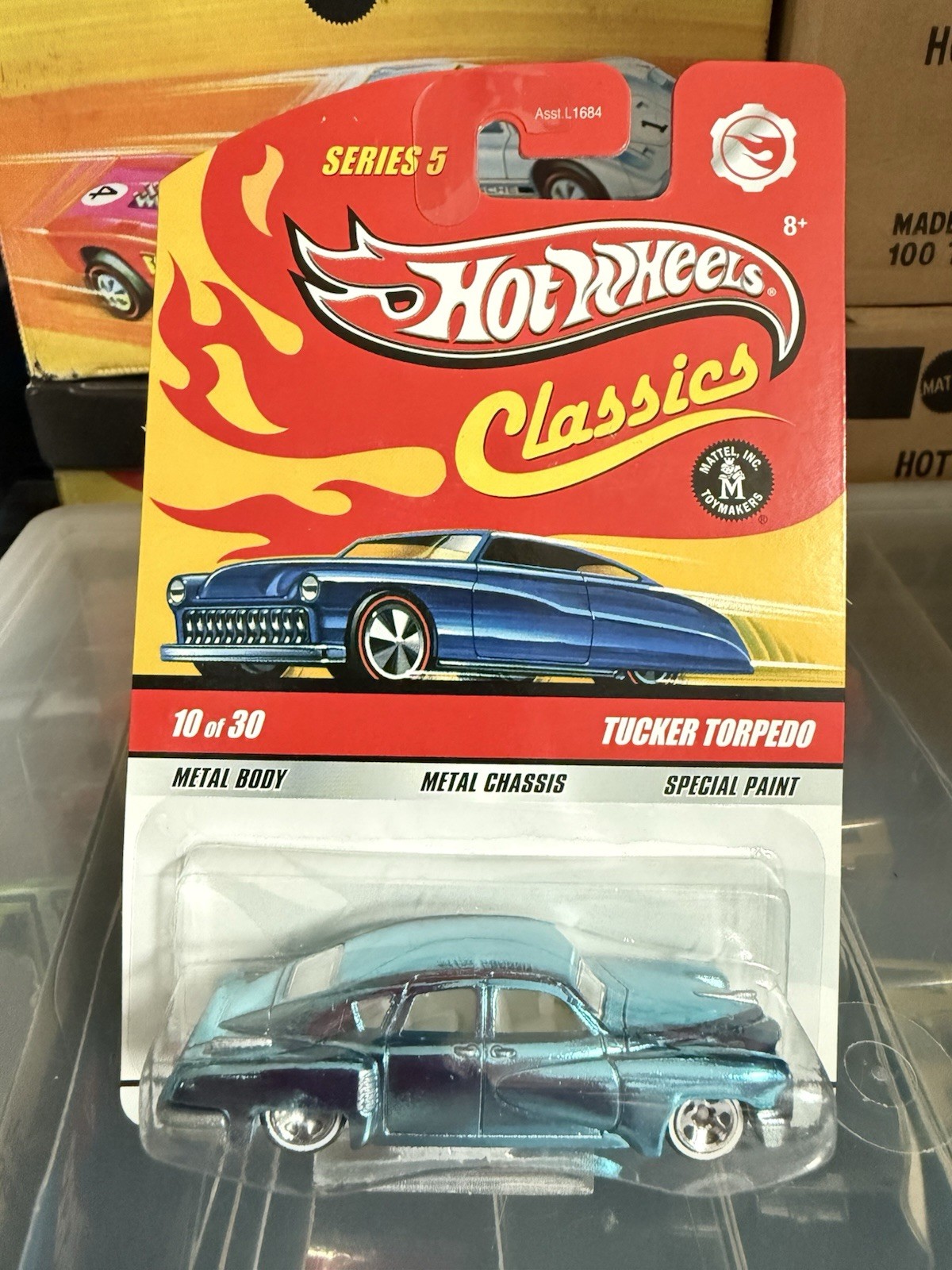 Hot Wheels Classics Series 5 – Tucker Torpedo in Light Blue