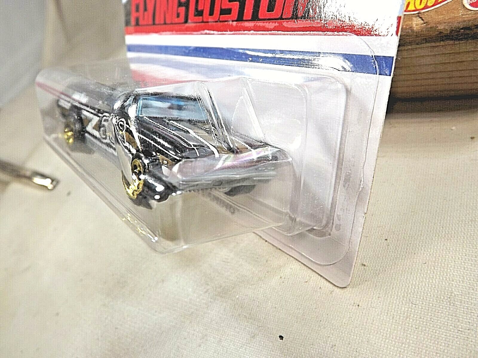 2021 Hot Wheels Target Retro Flying Customs ’68 EL CAMINO Black w/Gold 5 Spokes