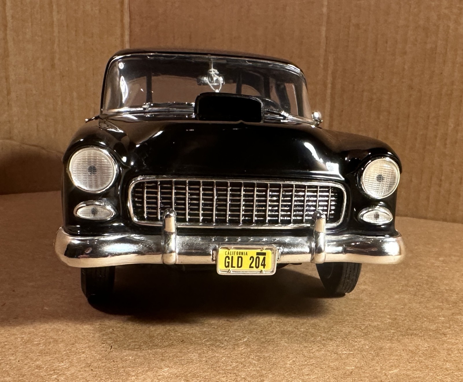 ERTL 1/18 1955 Chevrolet Hot Rod Coupe, Black, From American Graffiti Movie
