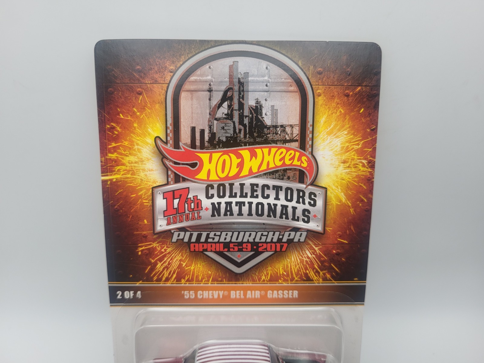Hot Wheels 17th Annual Nationals 55 Chevy Bel Air Gasser #2665/2800