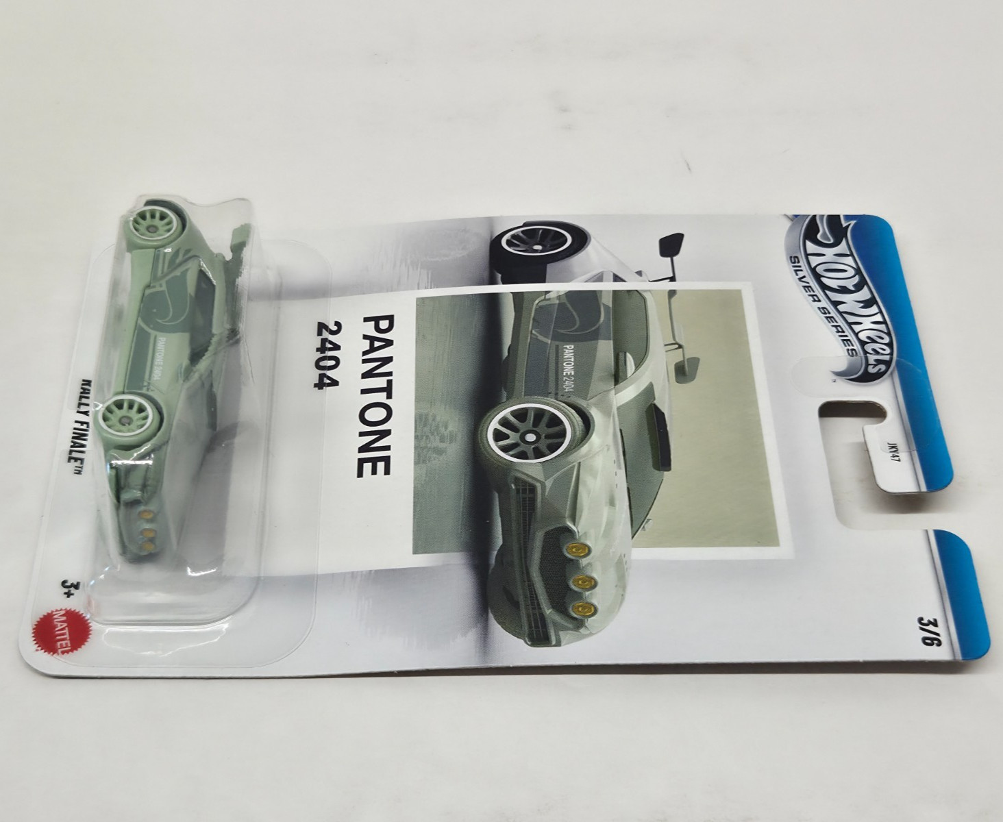 RALLY FINALE – Pantone 2404 – Mattel 2026 Hot Wheels Silver Series #3/6 IN STOCK