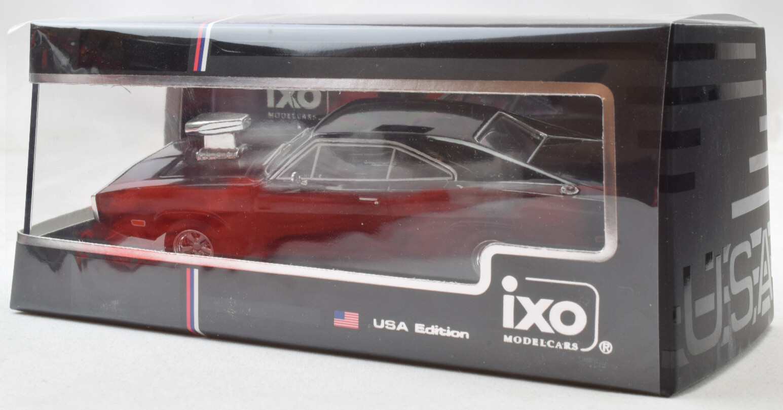 IXO Models 1970 Dodge Charger W/ Blown Engine 1:43 Scale Diecast Car IA43007