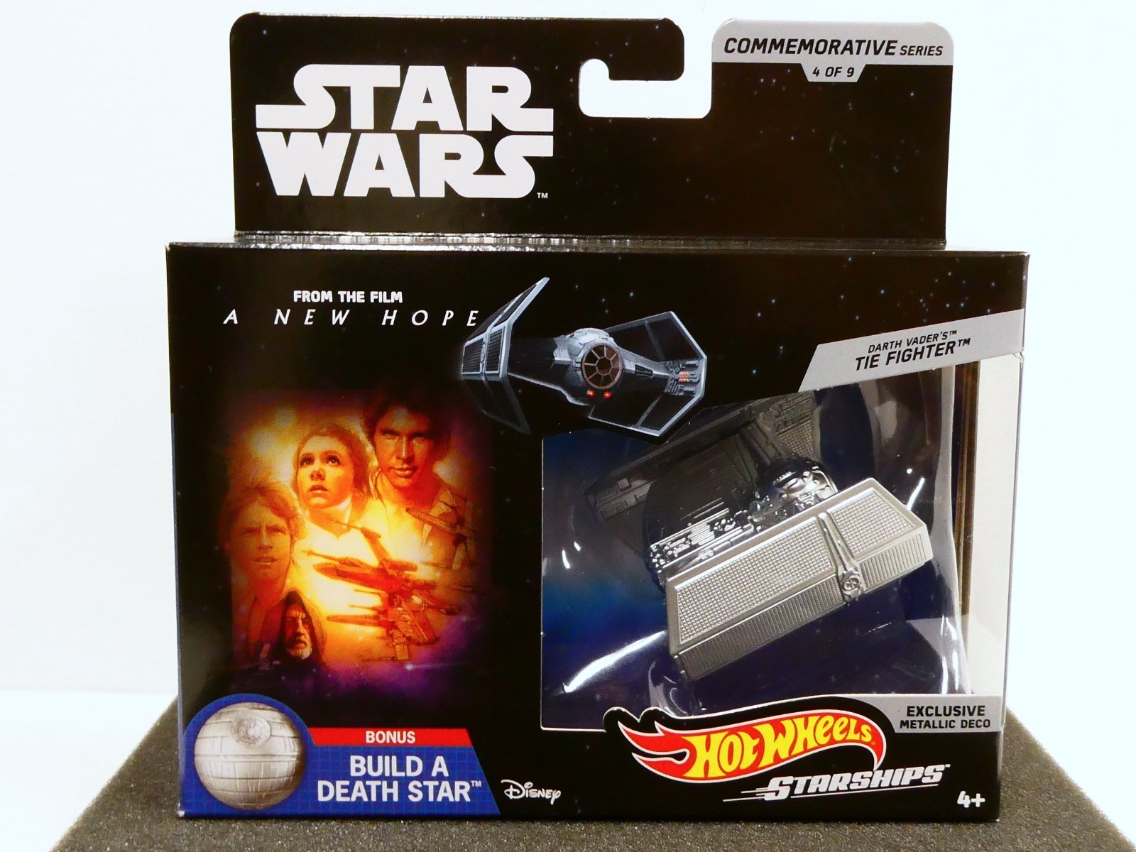Hot Wheels Starships Star Wars Commemorative 1-9 Build The Death Star Set (9pc.)