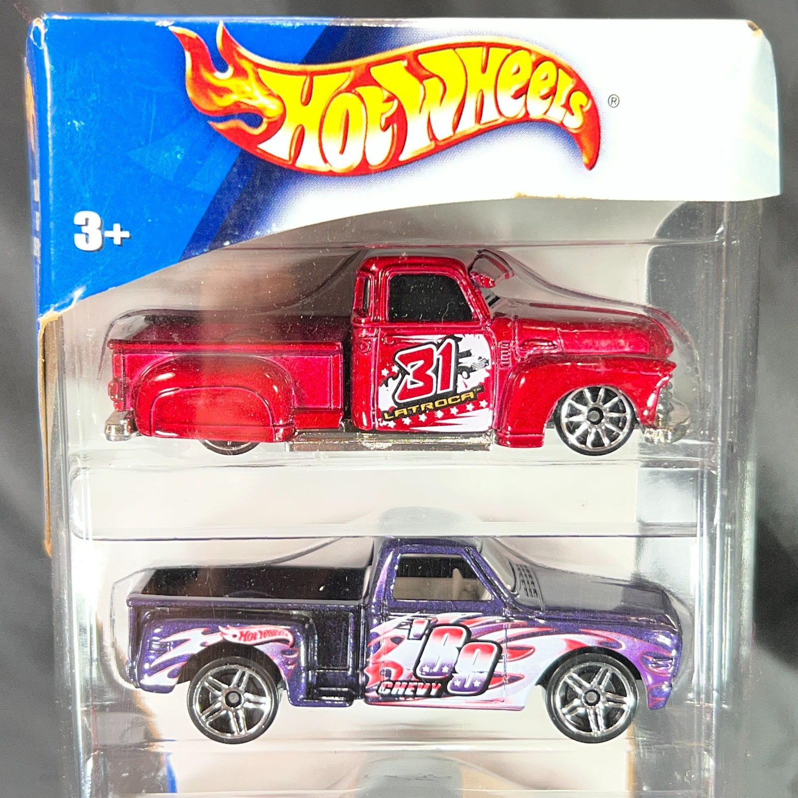 Hot Wheels Trucks 5 Pack Gift Set Diecast Cars La Troca Dodge Power Wagon 2006