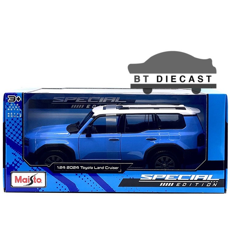 MAISTO SPECIAL EDITION 2024 TOYOTA LAND CRUISER 1/24 BLUE 32924