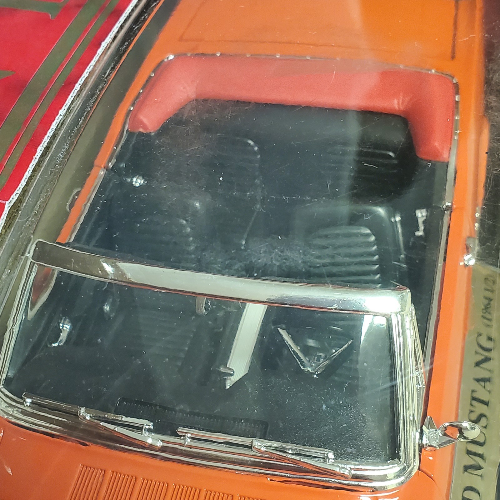 1964 1/2 Mira Golden Line Diecast Ford Mustang Convertible 1:18 NOS In Box