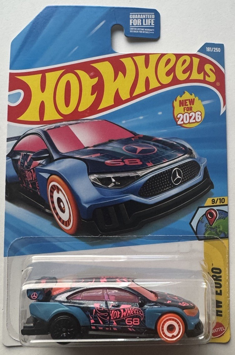 2026 Hot Wheels HW EURO 9/10 Mercedes-Benz CLA HW 181/250