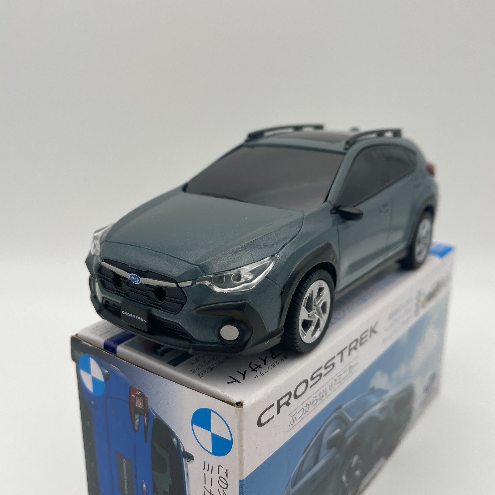 Subaru Minicar Crosstrek EyeSight Novelty Miniature Toy Hobby with Box Used