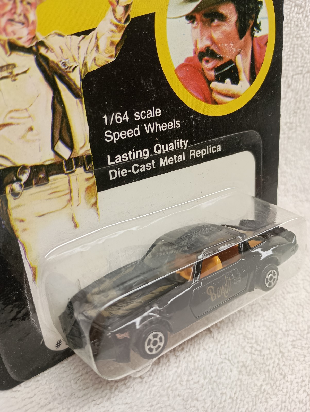 NEW! 1980 ERTL 🚓 Smokey And The Bandit 🦝1:64 Firebird Trans Am Black From Case