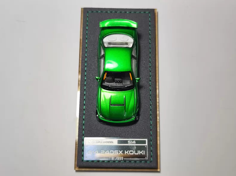 Mortal 1:64 Nissan Silvia S14 240SX Kouki Green