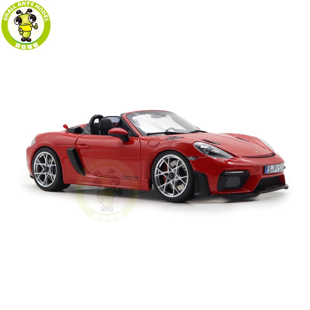 1/18 Porsche 718 Spyder RS 2023 Weissach Pack Norev 187271 Diecast Model Car