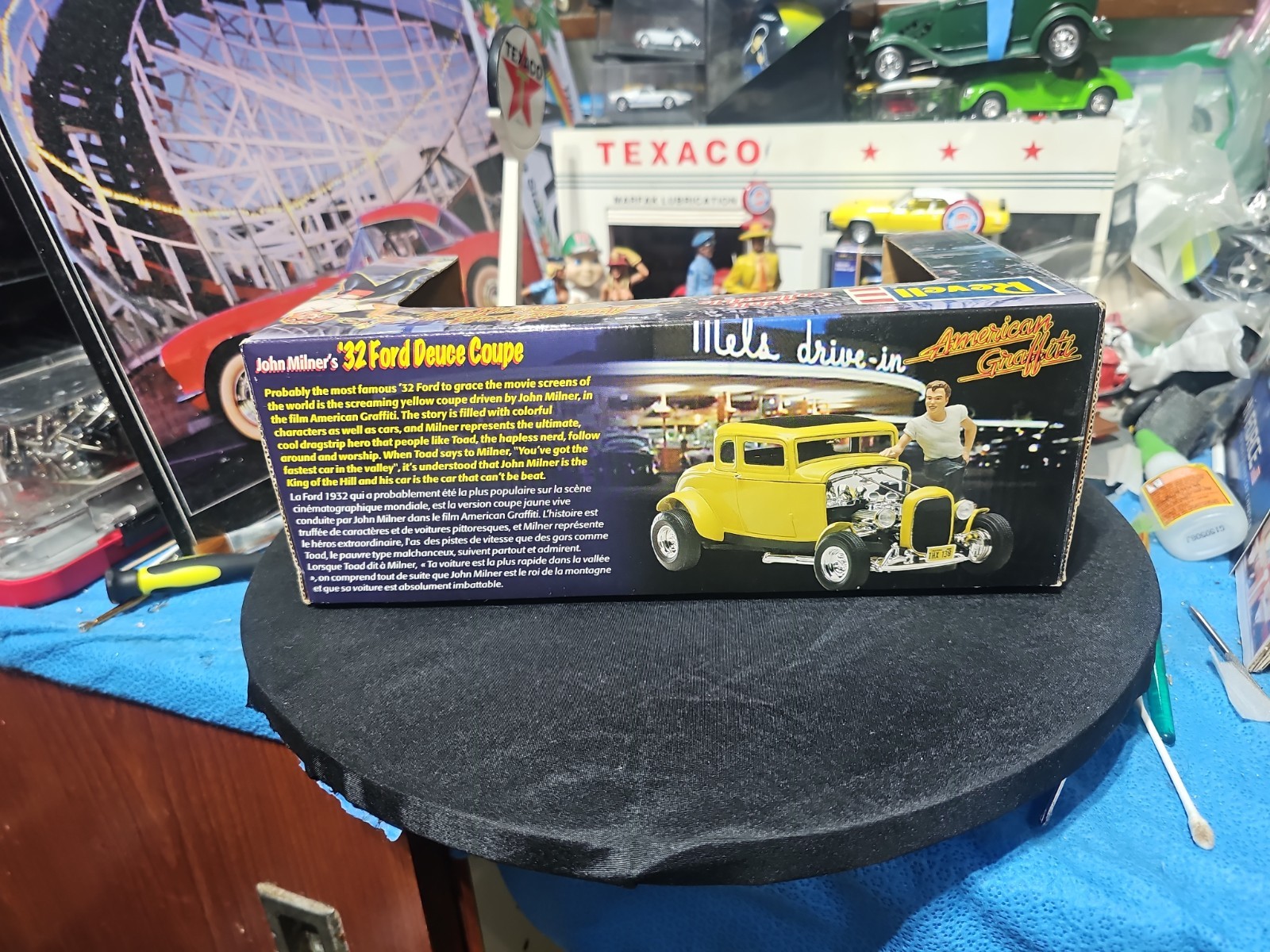 VINTAGE RARE REVELL AMERICAN GRAFFITI 1:25 FORD 1932 DEUCE COUPE JOHN MILNERS