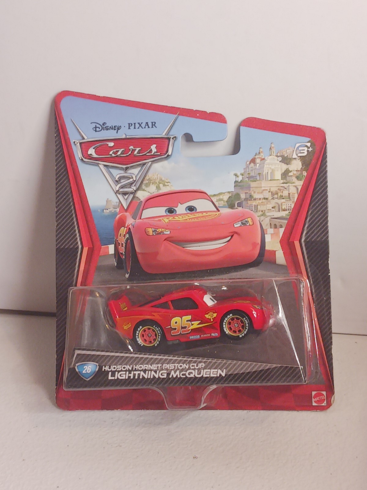 Disney Pixar Cars 2 Hudson Hornet Piston Cup Lightning McQueen #26 HTF NEW