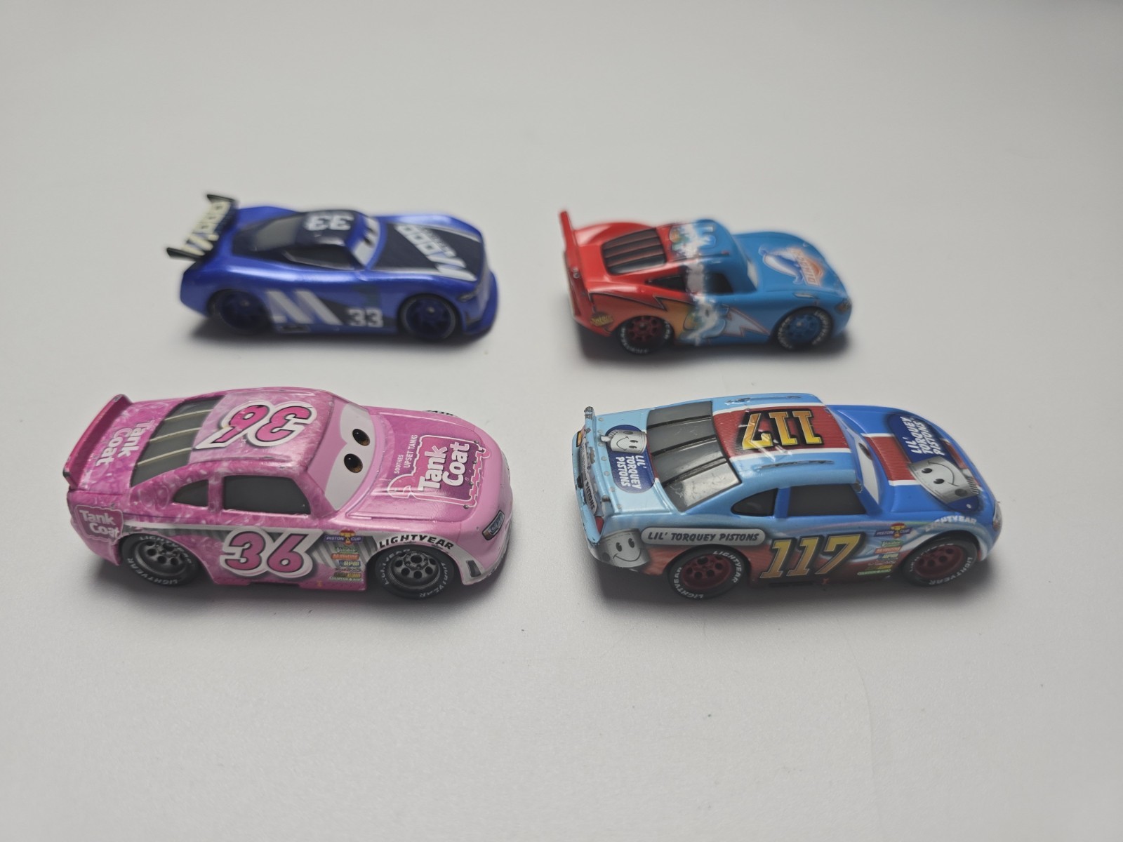Disney Pixar Mattel Cars Dicast Lot of 9 Various Characters