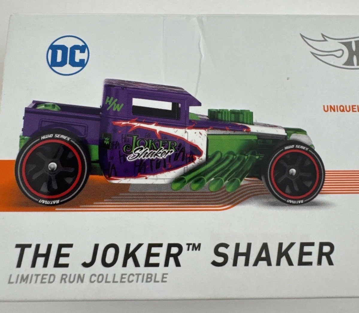 Hot Wheels ID The Joker Shaker (Batman) 4/4 – Limited Run Collectible (Series 2)
