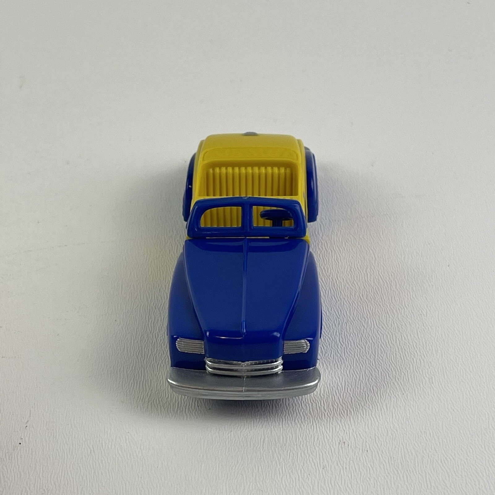 Dimestore Dreams Convertible Car Deluxe Plastic Blue and Yellow
