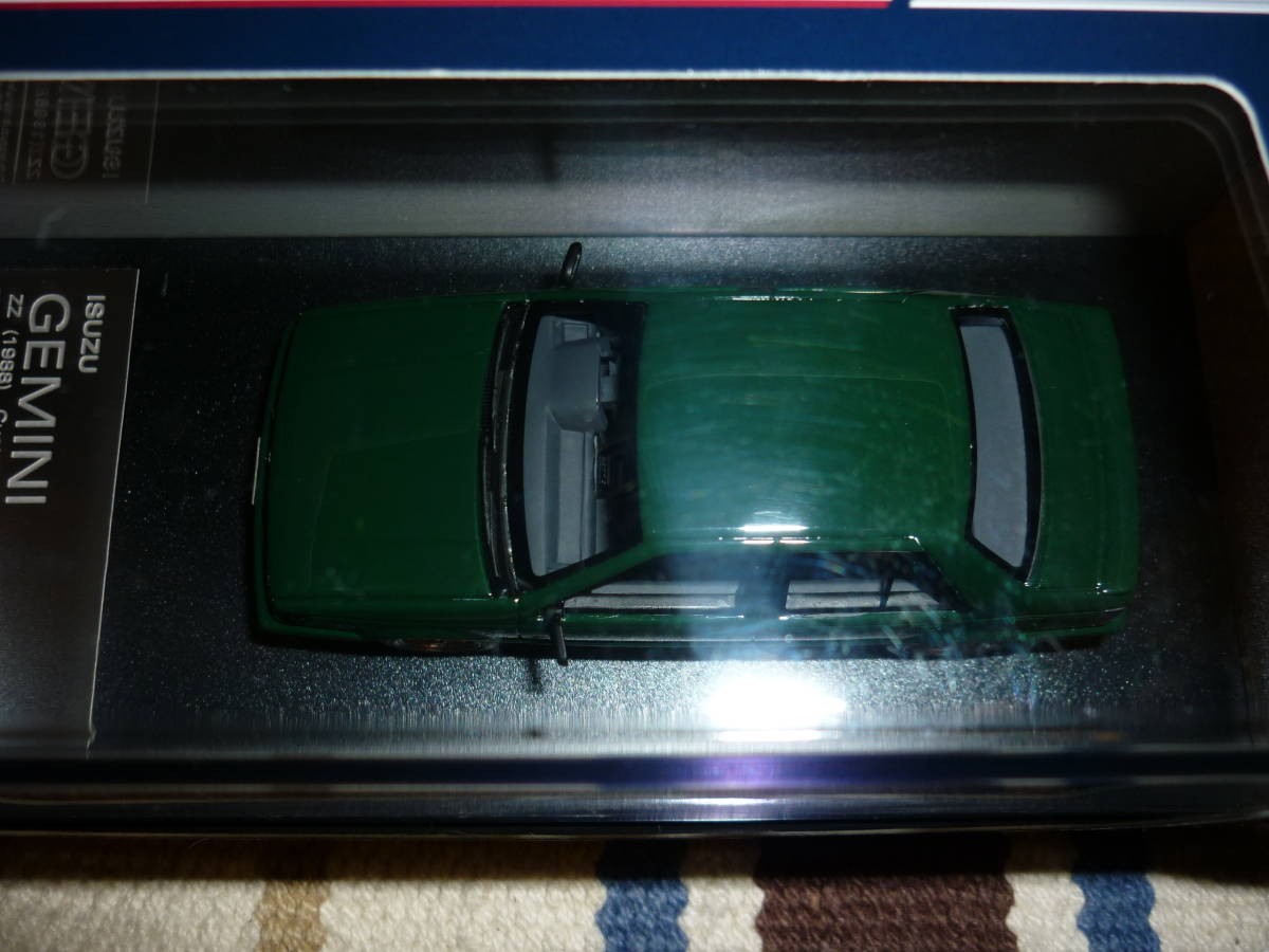 Hi-Story 1/43 Isuzu Gemini ZZ 1988 Customized British Green Collectables 17+