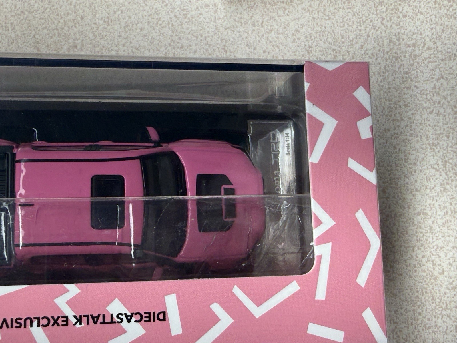 1/64 DiecastTalk Exclusive GCD Toyota Tacoma TRD PRO Pink Taco 1.0 New
