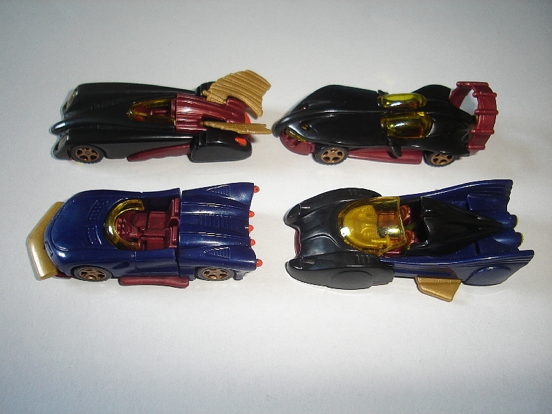 SUPERHEROES DESIGN STEAMPUNK MODEL CARS SET 1:87 H0 – KINDER SURPRISE MINIATURES