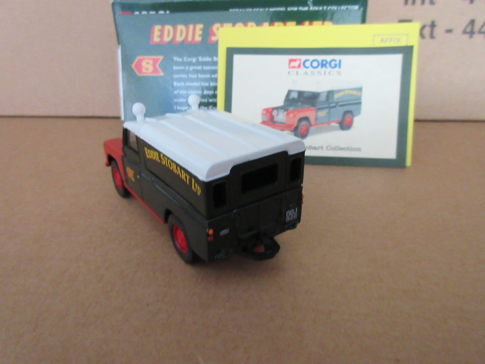 CORGI 1:43 LAND ROVER – EDDIE STOBART LIMITED 07402 EDDIE STOBART COLLECTABLES