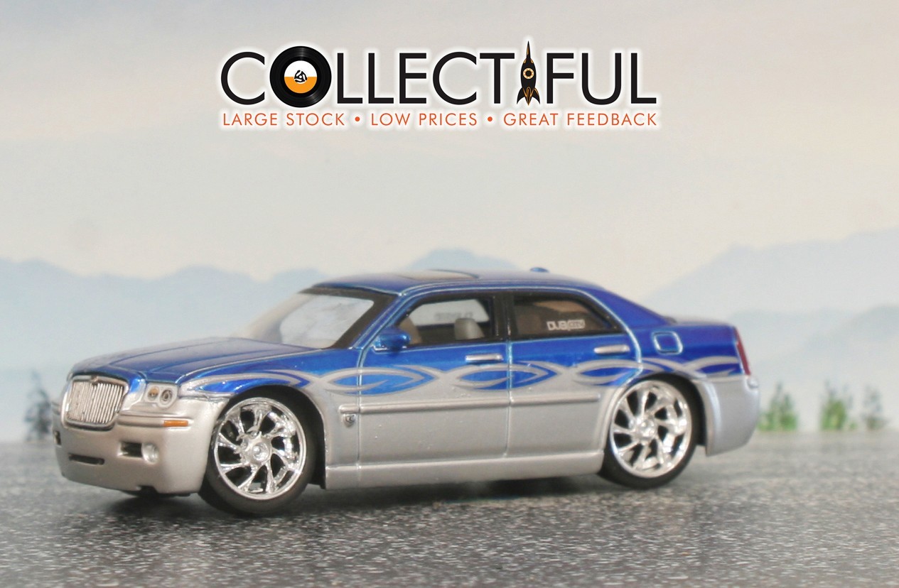 CHRYSLER 300C HEMI – BLUE & SILVER – JADA 2005 *COMBINE & SAVE*🔥1111