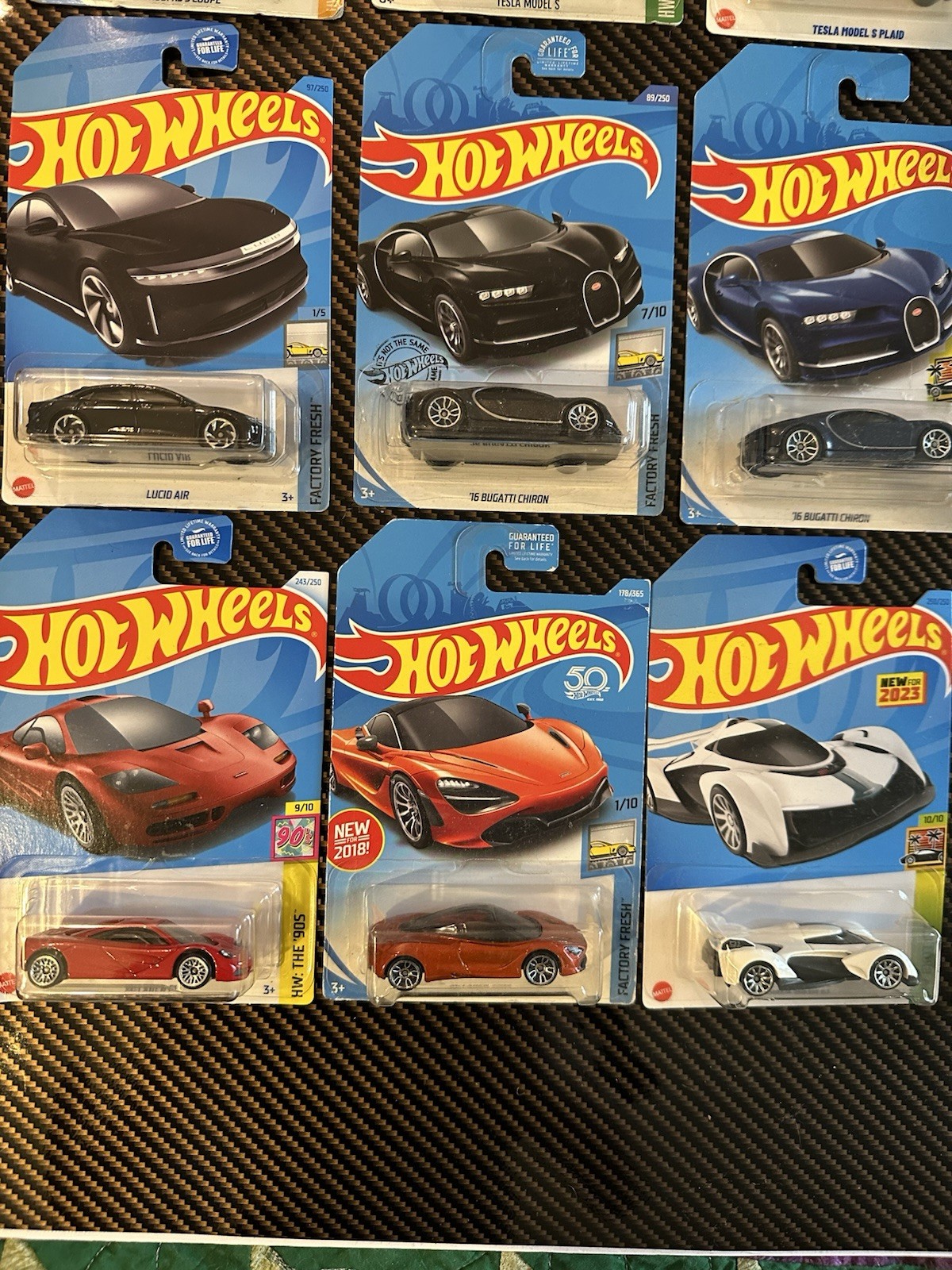 20 Lot Hot Wheels Super Car Pack Modern Classics Exotics A2 **MINT**