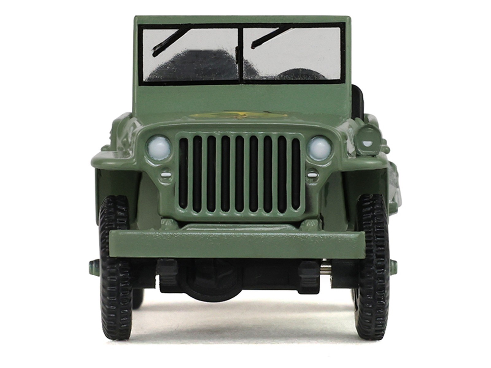 1942 WILLY’S MB JEEP GREEN “AMERICA 250” 1/64 DIECAST CAR BY GREENLIGHT 28180 C