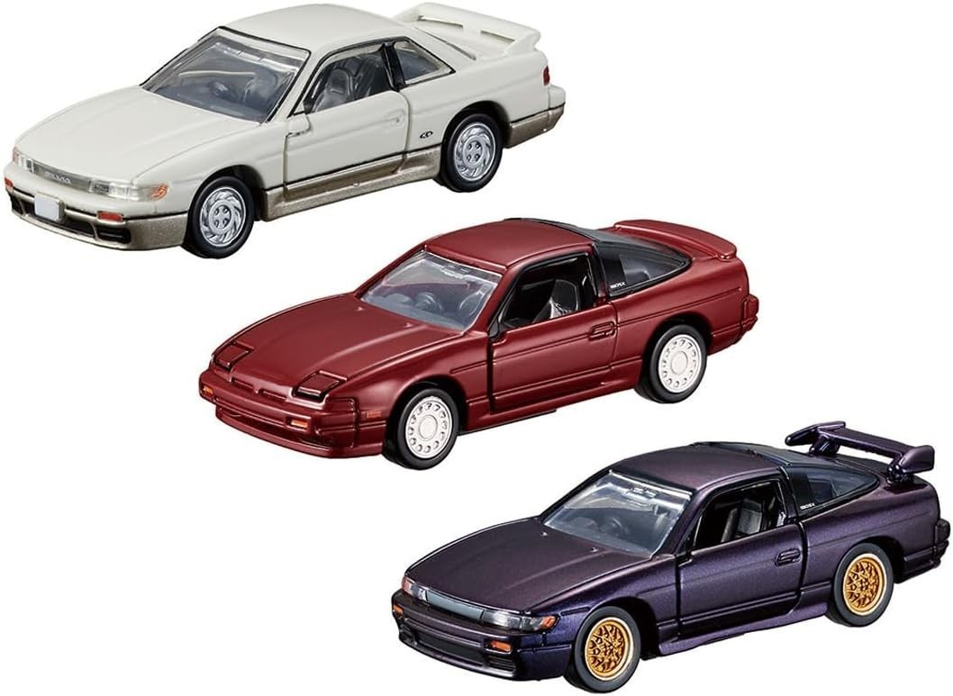 Tomica Premium JDM Sports Cars Honda Nissan Mitsubishi 3 Models Collection Set