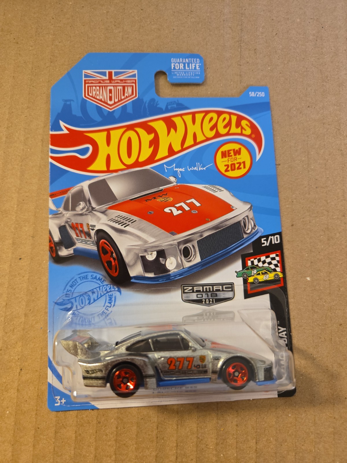 Hot Wheels Porsche 935 Zamac ~ HW Race Day