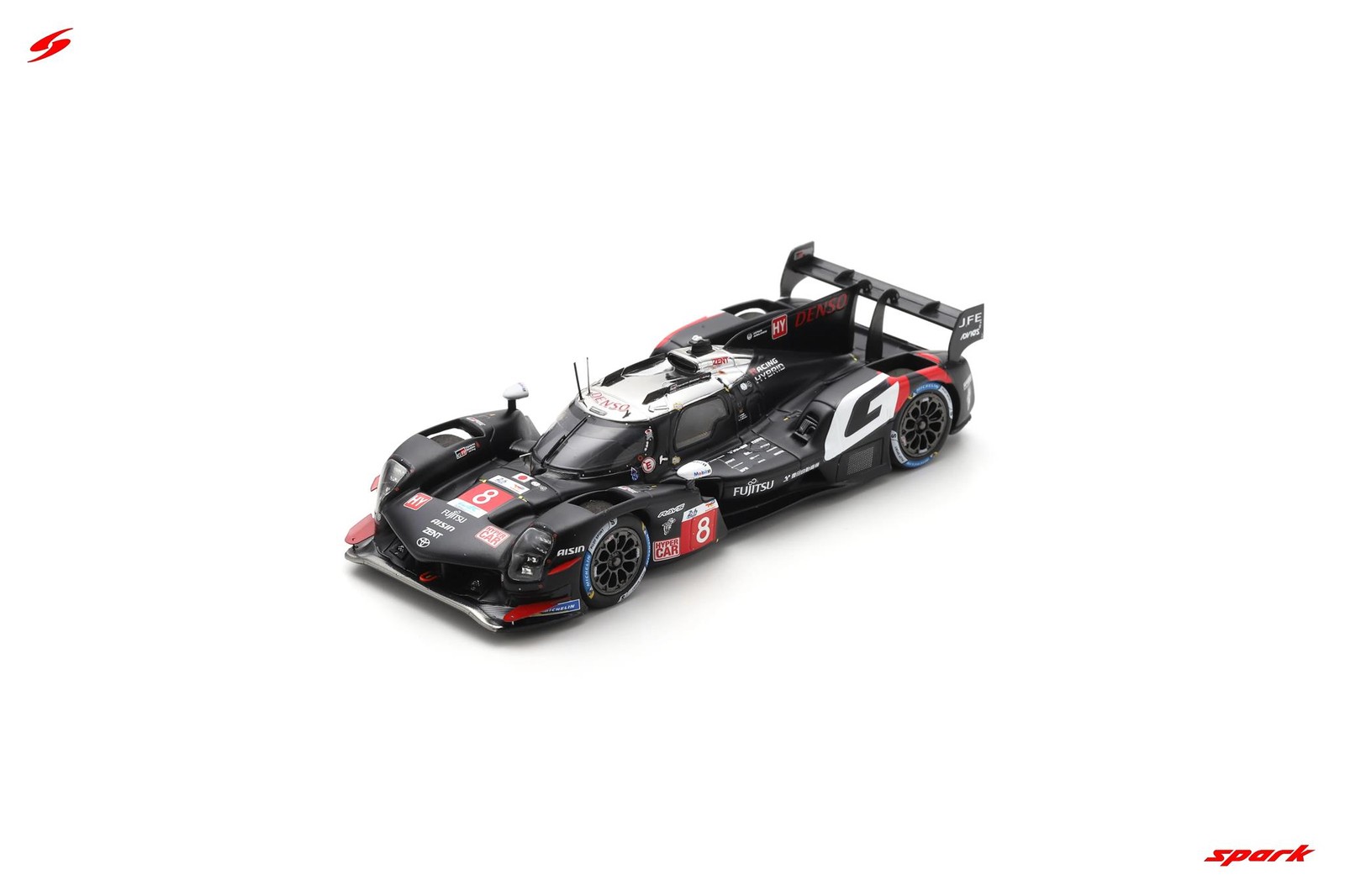Spark S9260 1/43 GR010 Hybrid No.8 GAZOO RACING Le Mans 24H 2025 Model Car