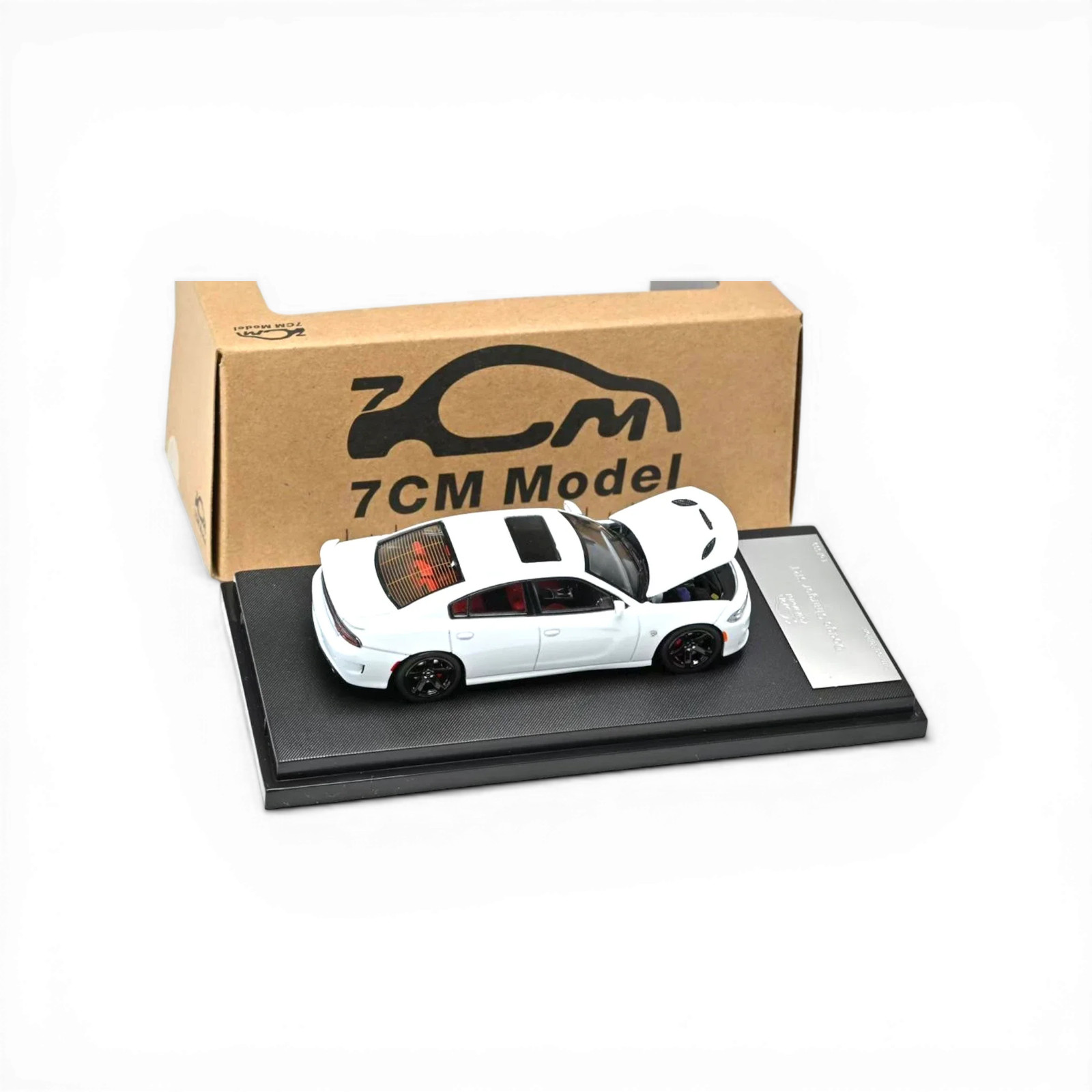 7CM Model Dodge Charger SRT Hellcat – White Knuckle 1:64