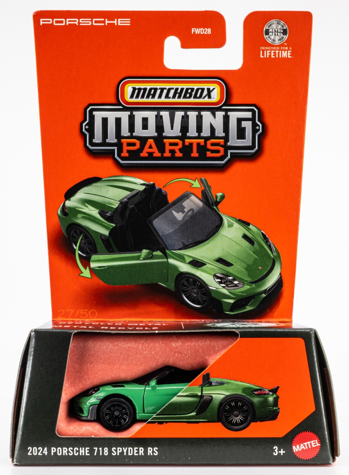 2026 Matchbox Moving Parts Mix 4 | 7-Car Set | Acura | Pontiac | Porsche | FSC