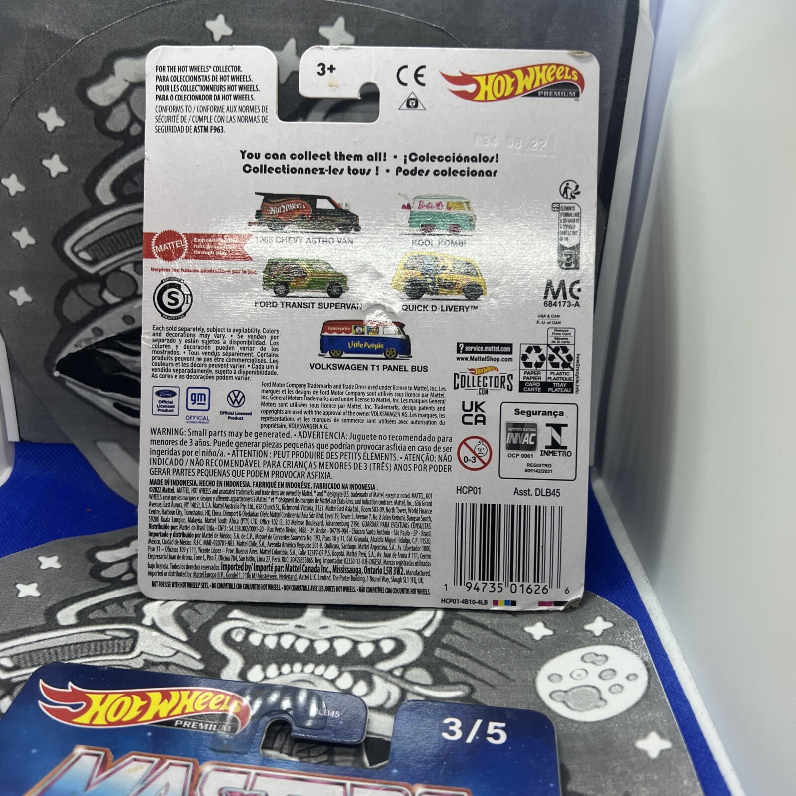 2 Ford Transit Supervan Masters Universe 2022 Hot Wheels Pop Culture Mattel B7