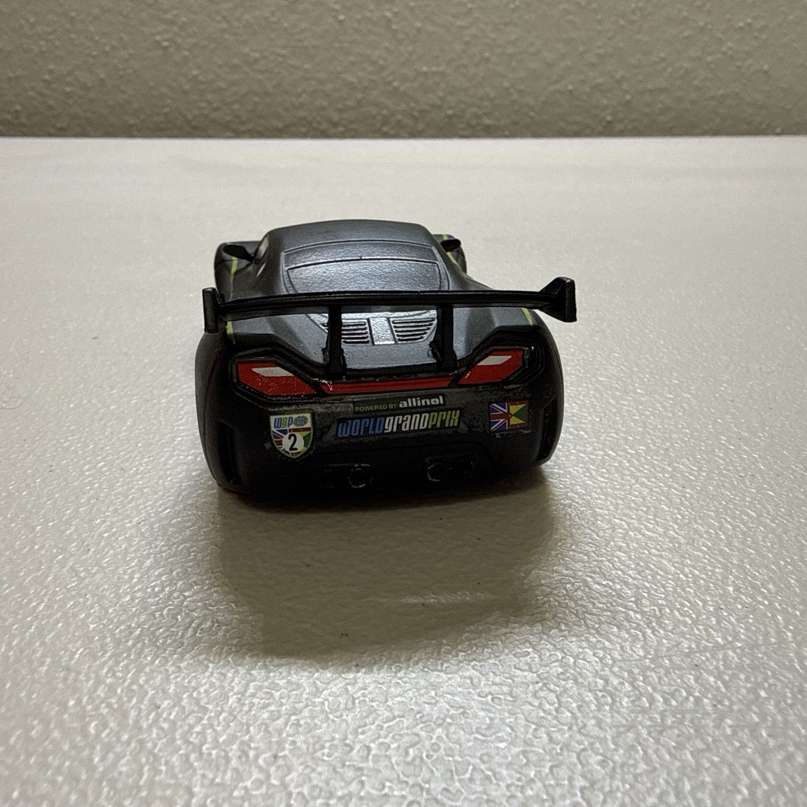 Disney Pixar Cars Lewis Hamilton Diecast Car Mattel Black And Yellow
