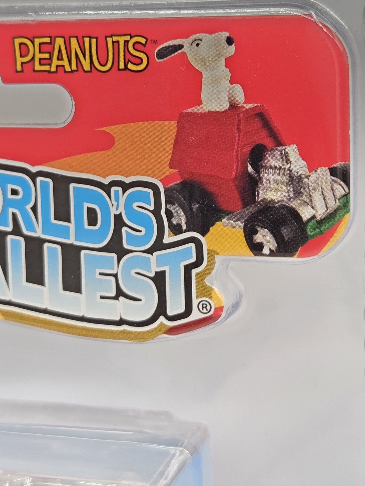 Brand New Worlds Smallest SNOOPY Red Baron Peanuts Charlie Brown Hot Wheels Car