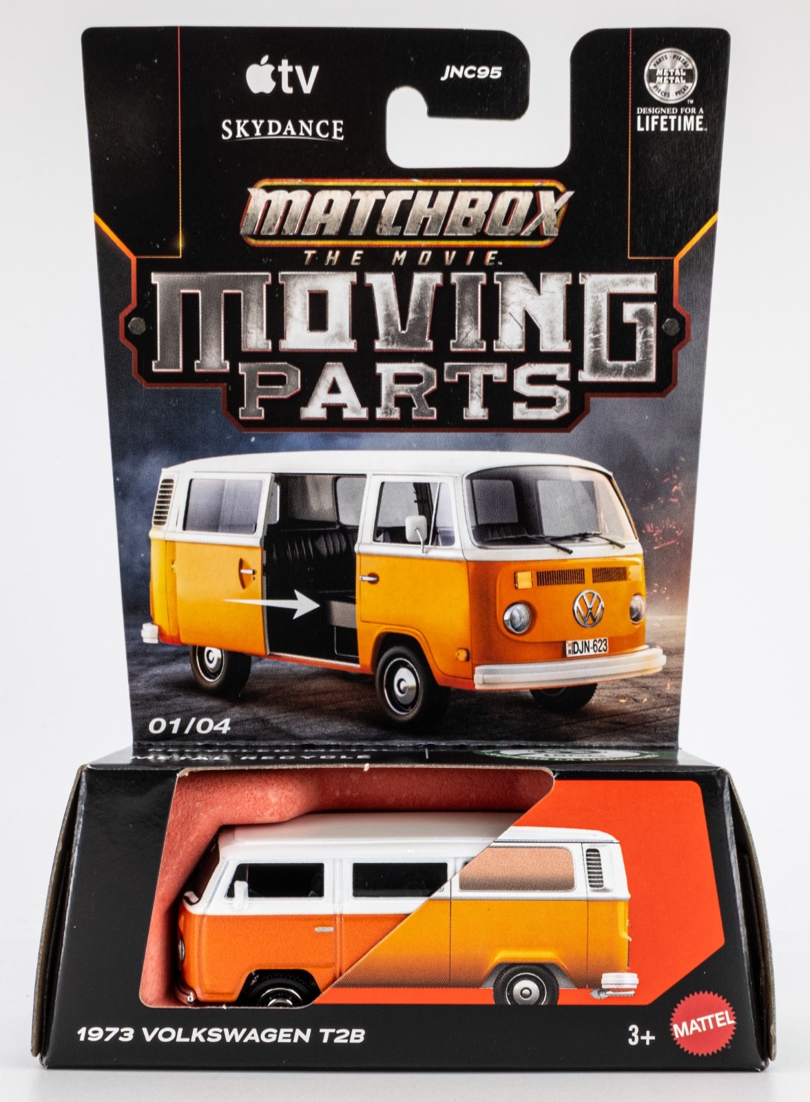 2026 Matchbox The Movie | Moving Parts #01 1973 Volkswagen T2B ORANGE | FSC