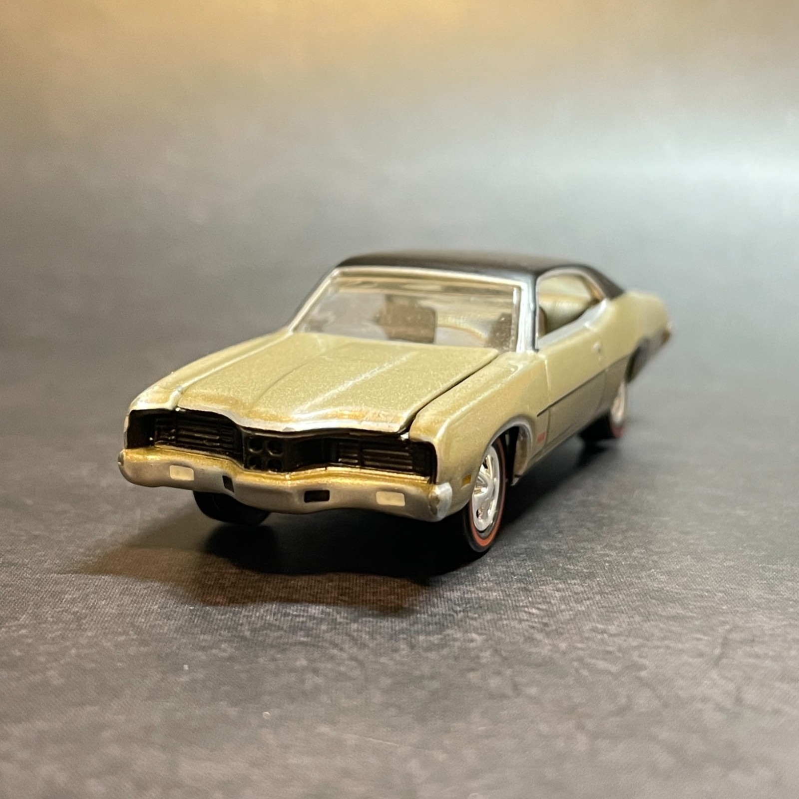 1970 Mercury Montego MX Brougham *Light Gold* 1/64 Premium Diecast w/ Redlines