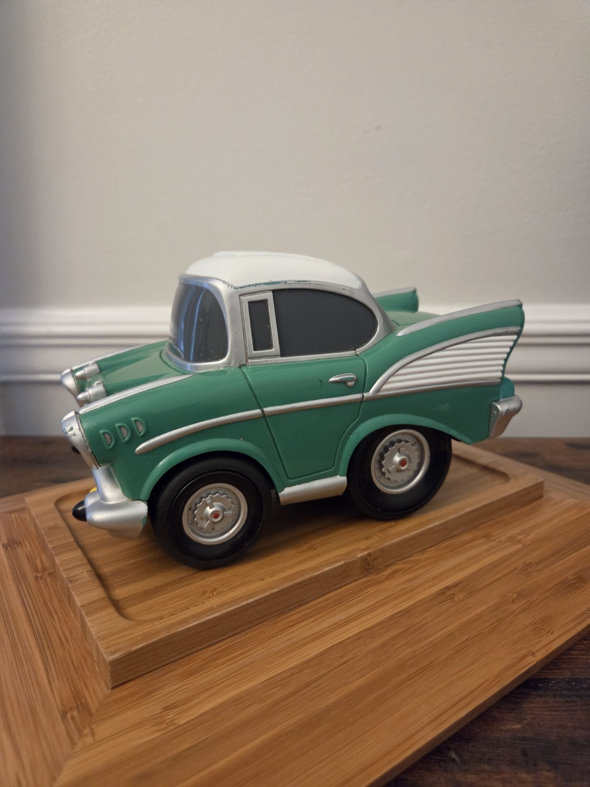 2001 ERTL Little Muscle 1957 CHEVROLET BEL AIRE Push n Roll green STEADIE car