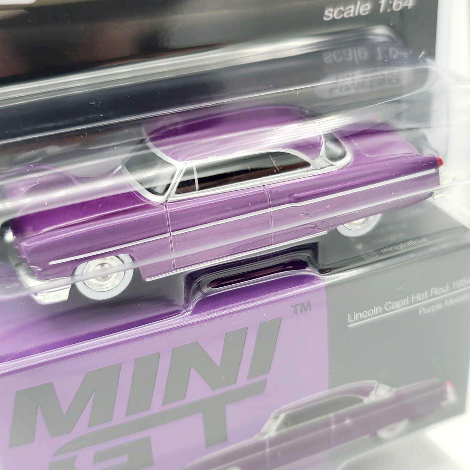 Mini GT ’54 Lincoln Capri Hot Rod – Purple Metallic (2024 MiJo Limited Edition)
