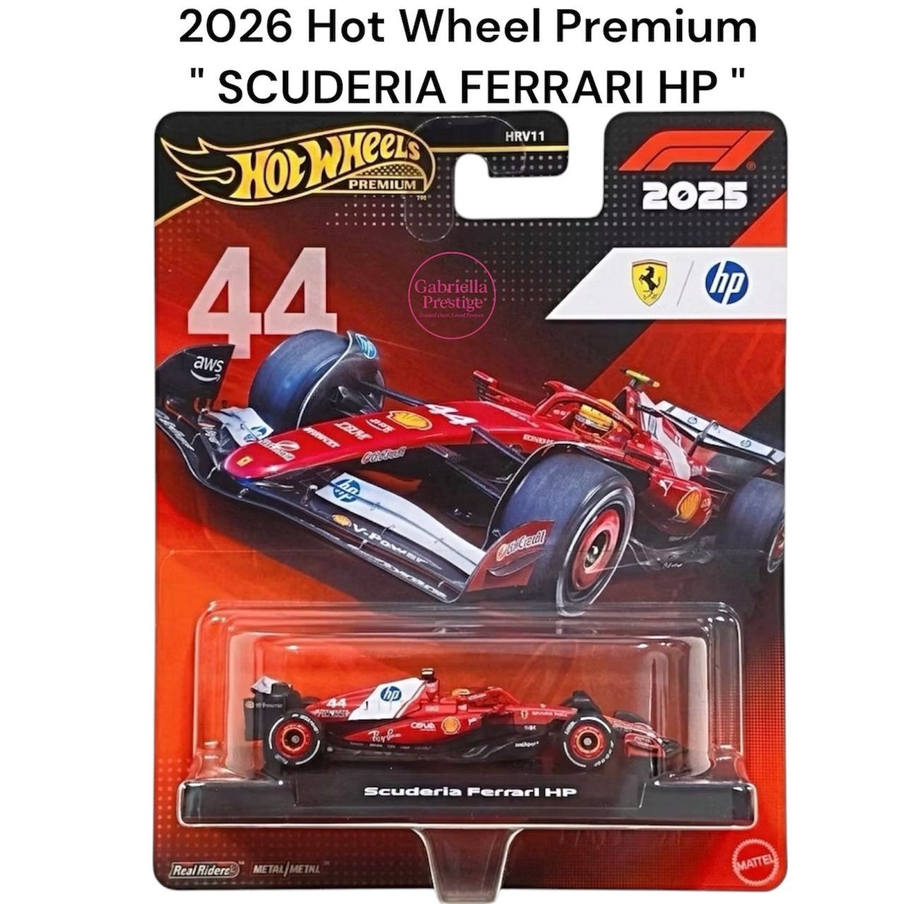 Hot Wheels Premium F1 2025 New Scuderia Ferrari HP (Pomo Combine Shipping)
