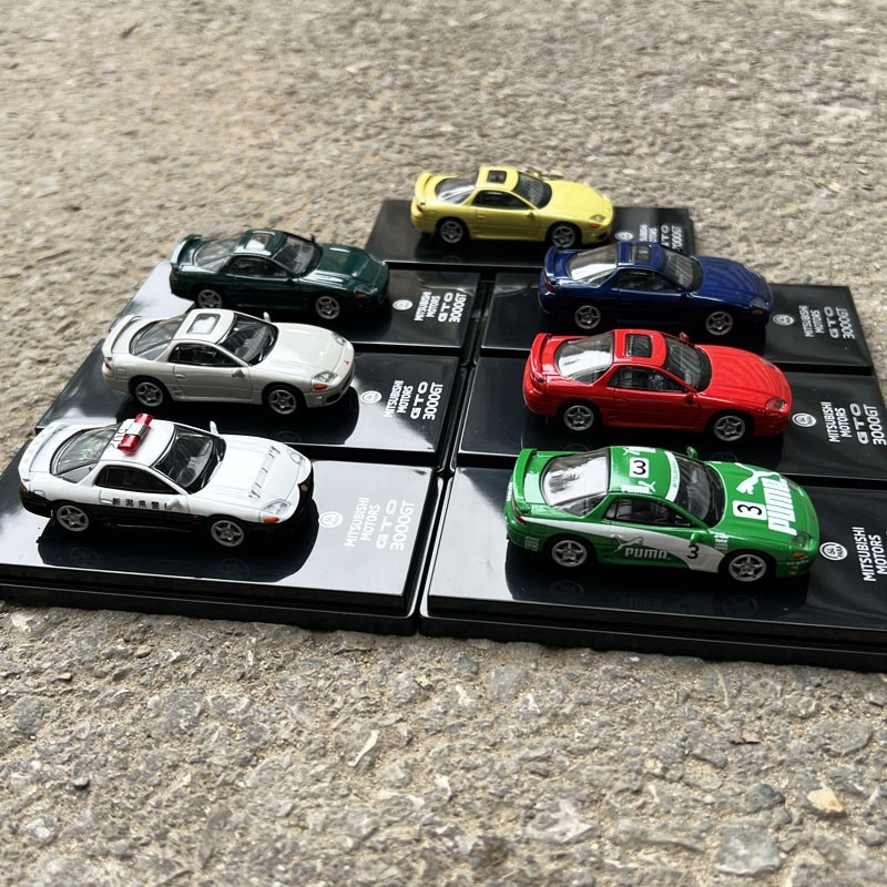 1:64 Original Model by Paragon,Mitsubishi GTO 3000GT,Diecast Model for Display